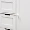 Baxton Studio Bauer Modern and Contemporary White Finished Wood 4-Drawer Bathroom Storage Cabinet 182-11334-Zoro - alternate 4